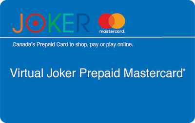 Virtual Jocker Prepaid Mastercard